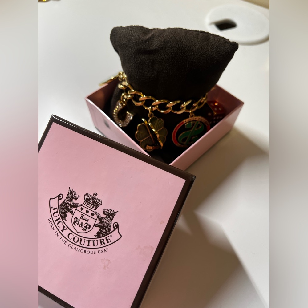 Juicy Couture Lucky Casino Las Vegas Charm Bracelet Watch